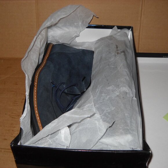 BROWNS B2 DESSERT CHUKKA BOOT SIZE 12 EUR46 IN BLUE SUEDE - Picture 8 of 8